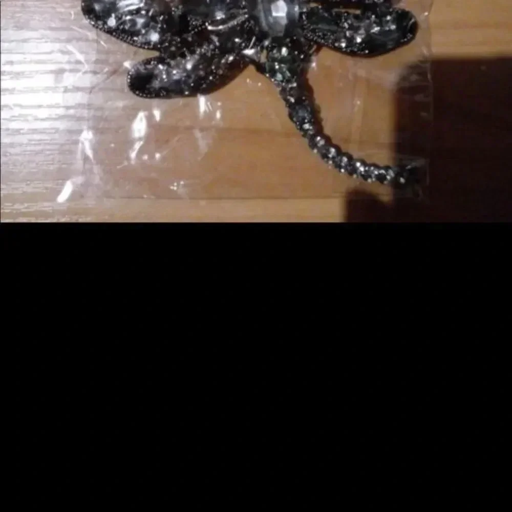 Crystal Vintage Dragonfly Brooches for Women Large Insect Brooch NWBOX